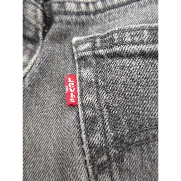 Levis 501 Jeans 28X30 Original Red Tab Button Fly Denim Slim Pants * - Picture 6 of 13